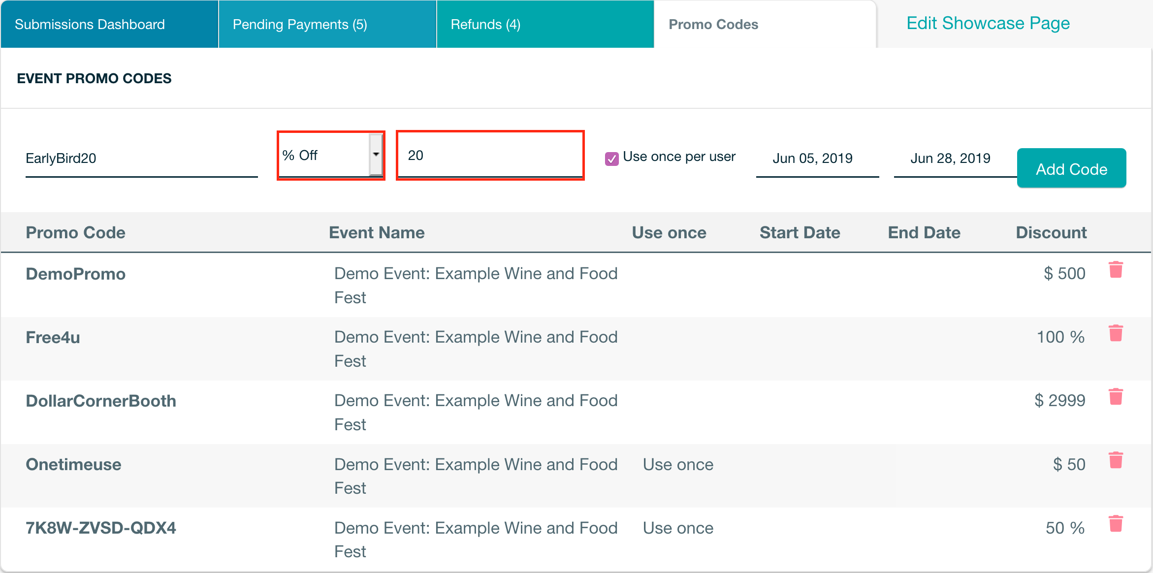 How to Create Single Use  Promo Codes - LandingCube